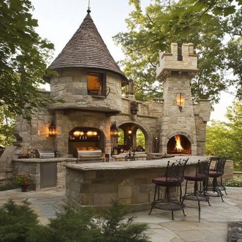 Мангальные зоны в виде замков. 02