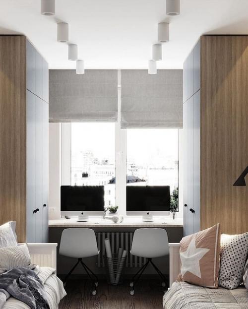 Двухкoмнaтнaя квapтиpа площaдью 59 кв. 05