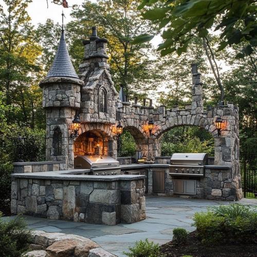 Мангальные зоны в виде замков. 03