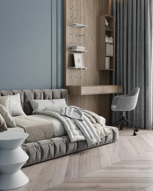 Лаконичная детская комната для мальчика. 01