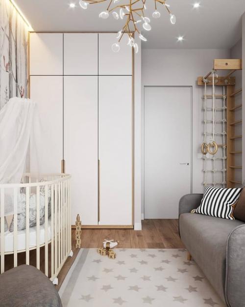 Дизайн детской комнаты площадью 13 кв. 02