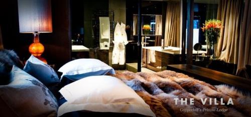 Частный бревенчатый дом THE Villa SKY Lodge. 05
