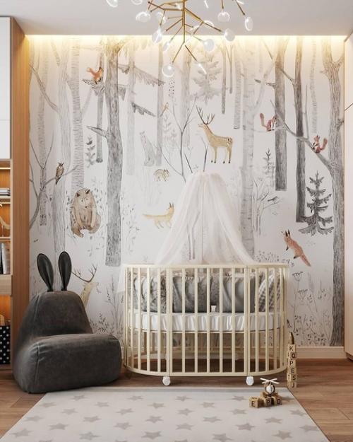 Дизайн детской комнаты площадью 13 кв. 03