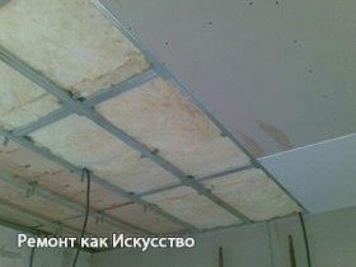 Вам очень захотелось сделать подвесной потолок из гипсокартона самостоятельно? 06