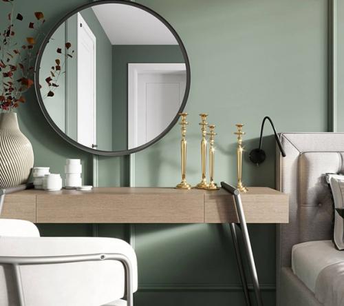 Уютная спальня, из которой есть прямой доступ в ванную комнату и гардероб. 05