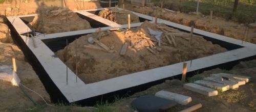 Построил баньку своими руками. 01