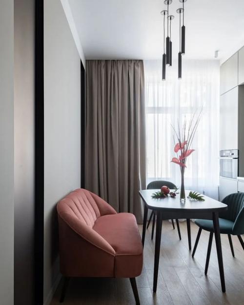 Однокомнатную Квартиру в ЖКBig Time владельцы планировали сдавать в аренду - и пригласили дизайнера для оформления интерьера. 01