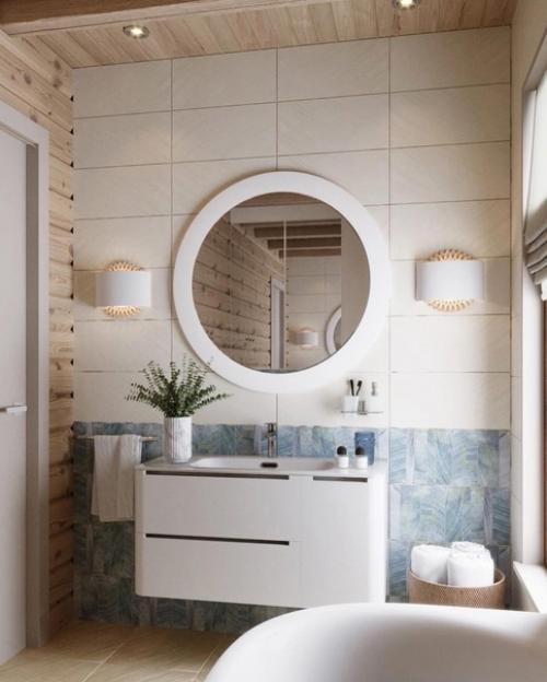 Лишь в том случае, если вам по душе загородные дома, то обратите внимание на интерьер этого замечательного домика. 07