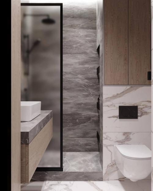 Подборка интерьеров санузлов. 04