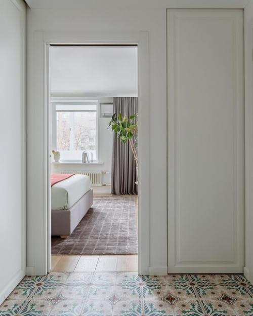 32 кв.  м. светлая, уютная квартира в европейском стиле (преимущественно скандинавском с элементами средиземноморского. 05