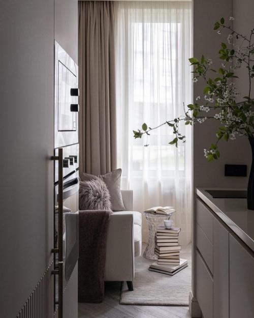 Квартира маленькая, площадью всего 23 кв. 05