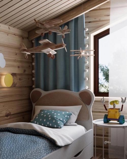 Лишь в том случае, если вам по душе загородные дома, то обратите внимание на интерьер этого замечательного домика. 04