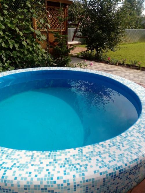 Построил бассейн на даче, все своими руками! 03