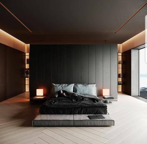 Шикарная спальня с шикарным Видом из окон. 02