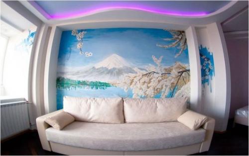 Потолок с подсветкой своими руками. 02