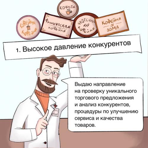 Кто здесь последний к бизнес - терапевту? 01