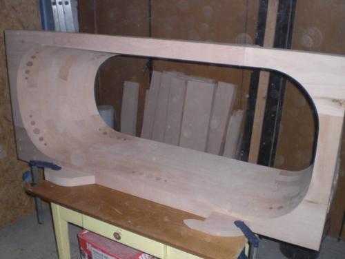 Необычная_мебель.  Деревянная ванна своими руками. 02