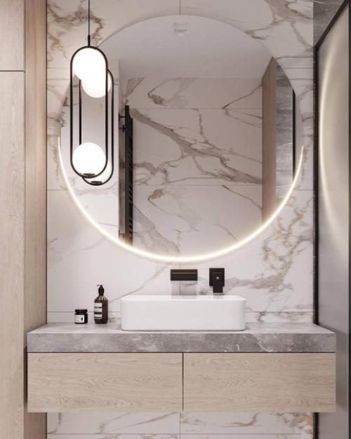 Подборка интерьеров санузлов. 03