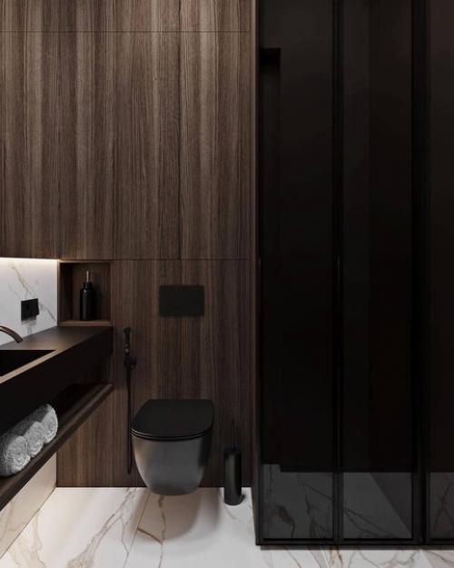 Коричневый цвет в интерьере - олицетворение комфорта, безопасности и уюта. 08