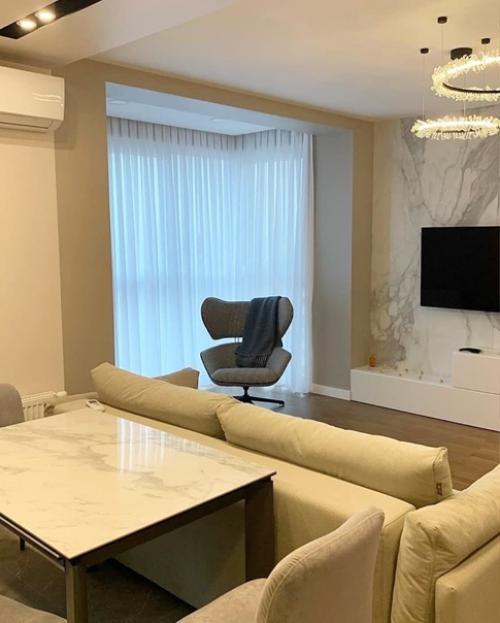 Кухня - гостиная после капитального ремонта. 02