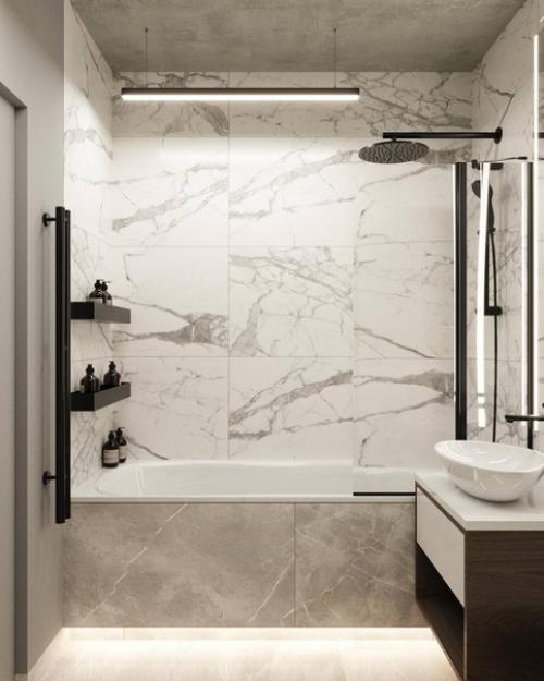 Подборка интерьеров санузлов. 01