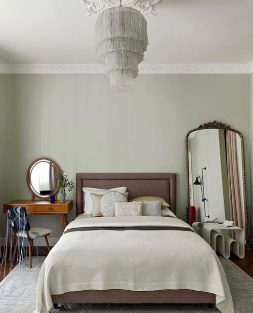 Дизайнер оформила квартиру для молодой девушки, которая живет между Москвой и Миланом. 03