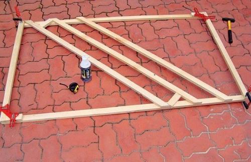 Деревянный трельяж - опора своими руками! 02 Деревянный трельяж - опора своими руками! 02