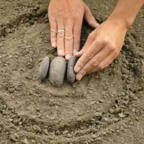 Мозаика из гальки своими руками. 04