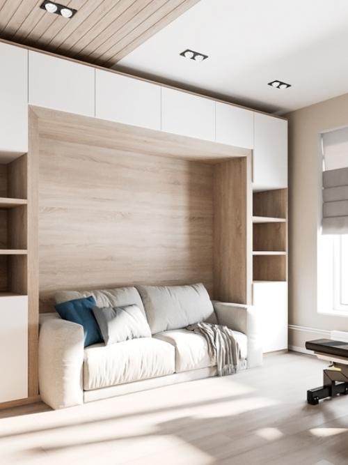 Дизайн интерьера трехкомнатной квартиры 80 кв. 09