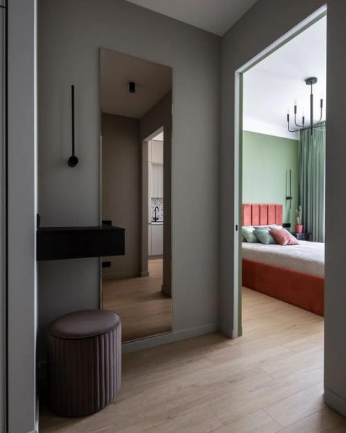 Однокомнатную Квартиру в ЖКBig Time владельцы планировали сдавать в аренду - и пригласили дизайнера для оформления интерьера. 05