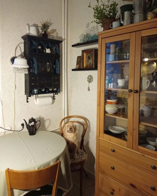 Назрела у меня декоративная полка на кухню. 09