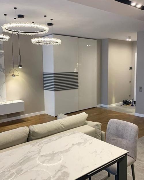 Кухня - гостиная после капитального ремонта. 06