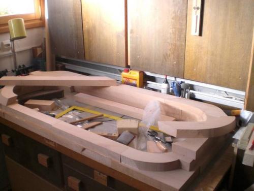 Необычная_мебель.  Деревянная ванна своими руками. 01