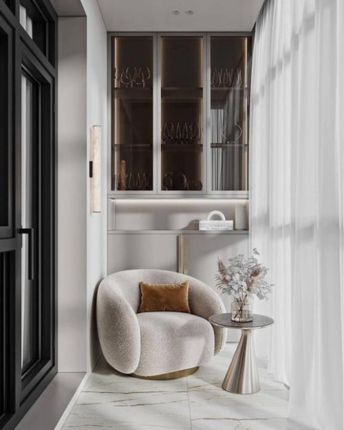 Коричневый цвет в интерьере - олицетворение комфорта, безопасности и уюта. 06