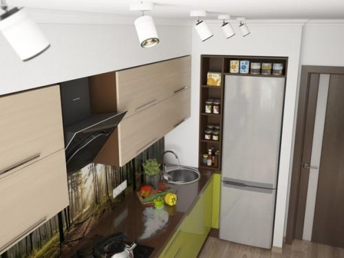 Дизайн - проект гостиной в современном Эко - Стиле. 07