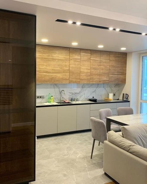 Кухня - гостиная после капитального ремонта. 03