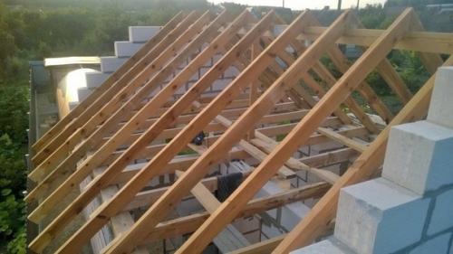 Построил баньку своими руками. 07