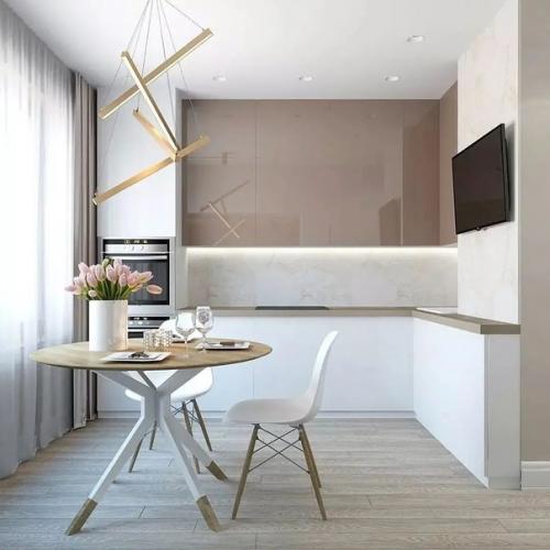 Приятный дизайн - проект квартиры в современном стиле без Пафоса и лишнего шика. 01