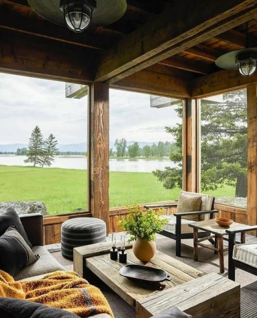 Этот дом - воплощение уюта, свободы и гармонии с природой. 04