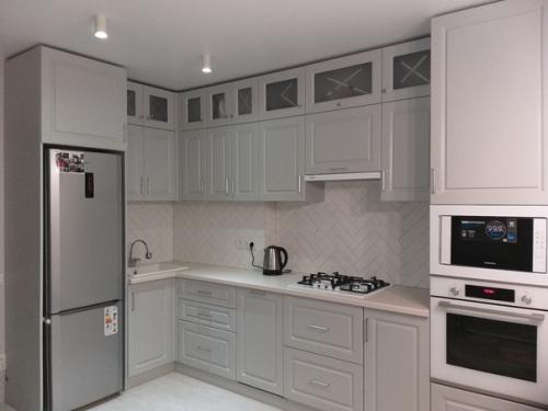 Наконец закончили ремонт на кухне. 03