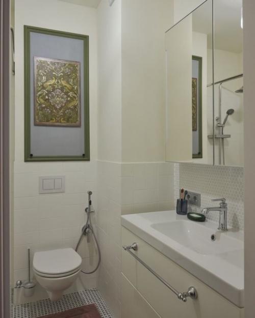 Квартира 33 м 2 для взрослой женщины, которая живет одна, но к ней часто приезжают гости с ночевкой листайте влево, чтобы посмотреть планировку. 07