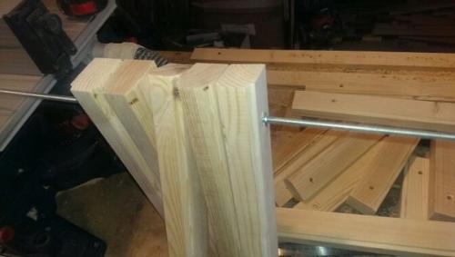 Вариант кентуккийского стула своими руками. 04