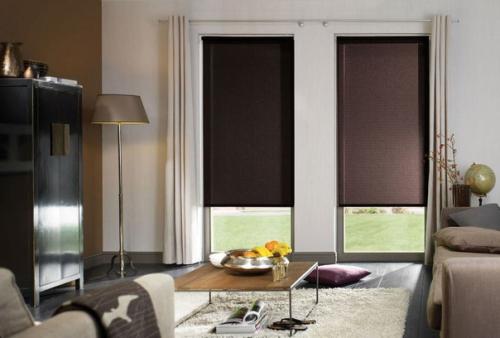 Жалюзи и рулонные шторы - отличный функциональный вариант для тех, кто мечтает о максимально лаконичном интерьере. 04