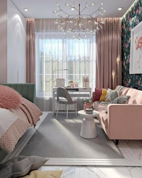 Сочная, вкусная, сказочная комната для маленькой принцессы. 02