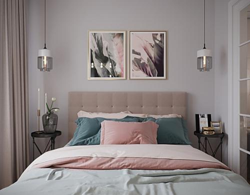 Крошечная гостиная - спальня от Дениса Серова. 03