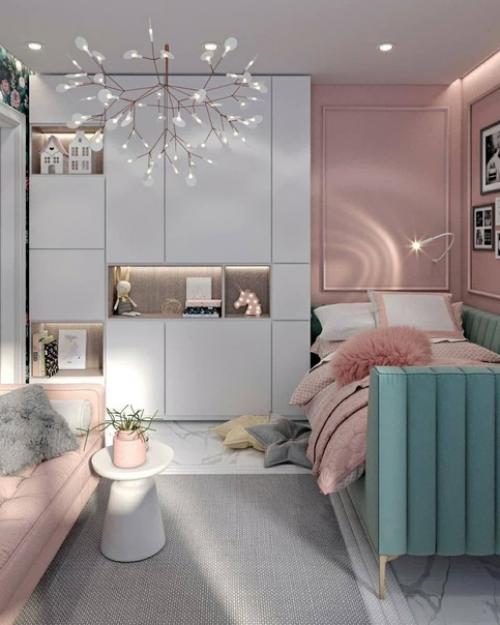 Сочная, вкусная, сказочная комната для маленькой принцессы. 05