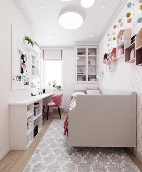 Проект квартиры в стиле современная классика в 90 кв. 04