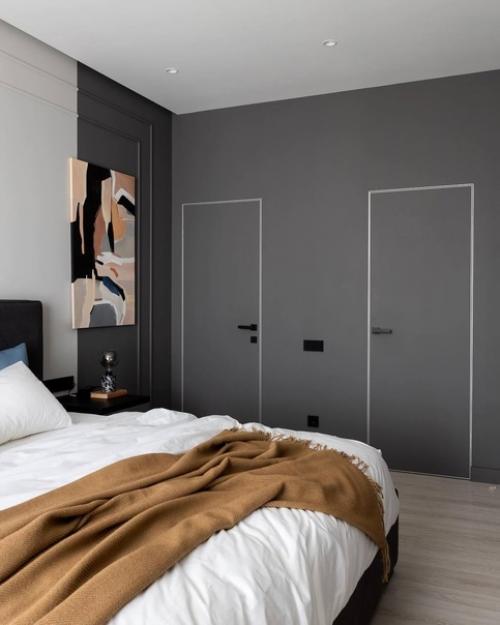 Интерьер спальни в современном стиле. 02