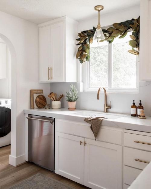 Классический скандинавский интерьер загородного дома. 01