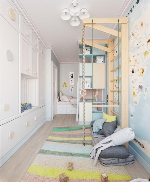 Проект квартиры в стиле современная классика в 90 кв. 05